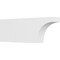Ekena Millwork Standard Huntington Architectural Grade PVC Rafter Tail, 4"W X 10"H X 30"L RFTP04X10X30HUN - alternate 1